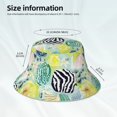thumbnail image 4 of Vsdgher Shell Clam Print Bucket Hat for Men&Women Bucket Hat Reversible Summer Double-Side-Wear Travel Gardening, Beach, Camping, Hiking, Fishing Cap, 4 of 5