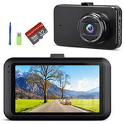 Dash Camera for Cars Front with SD Card SSONTONG 3 Inch Screen 1080p Full HD Car DVR Dashboard Camera 170° Wide Angle