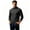 Black, variant on Men's Long Sleeve 1/4 Zip Sun Protection Shirts Athletic Casual Golf Mock Neck Rash Guard Pullover