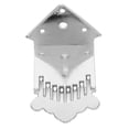 thumbnail image 5 of Mandolin Metal Tailpiece Parts Silver Color 8String Fixation 1Set, 5 of 5