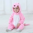 thumbnail image 1 of Children Boy Girl Jumpsuit Breathable Skin-Friendly Fleece Bodysuit for Festival Party Activity Clothes, 1 of 3