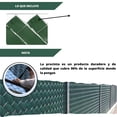 thumbnail image 2 of Cinta Plastica Rompe Vientos Para Malla Ciclonica Verde Oscuro 3m2 PRO-CINTA PRO-CINTA 3 M2 63 MM DE ABERTURA, 2 of 6