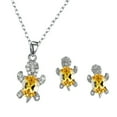 thumbnail image 1 of Animal Ornamento Collar Set Tortuga Pendientes Serie Juegos de Joyas, 1 of 2