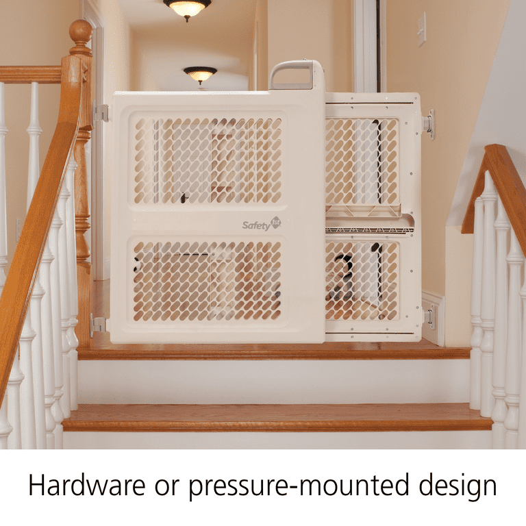 Dorel Safety 1st 2-in-1 Swing/Security Baby Gate, Pressure Mounted