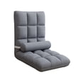 thumbnail image 1 of Silla de Suelo con Respaldo, Silla para Juegos, para Ver Televisión, Dormitorio, Lectura, Transpirable, Cómoda, para Juegos, Tapizada, Sillón Reclinab, 1 of 8