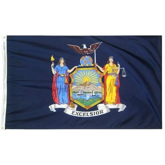 3x5' New York Heavy Weight Nylon Flag From All Star Flags