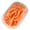 Orange, variant on 50 Pcs Soft Lures Worm Baits Paddle Tail Swimbaits Lures Bass Fishing Baits