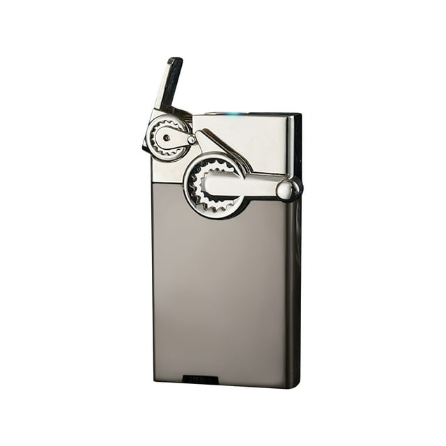 Black Windproof Jet Flame Lighter, Refillable Butane Lighter With Metal Construction, Multipurpose Torch Lighter For Camping, Outdoor Use And Household Tasks