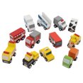 thumbnail image 1 of Wooden Town Vehicles, Stimulate Imagination Wooden Toy Cars 12 Pieces  For Game, 1 of 8
