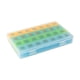 thumbnail image 4 of Organizador de pastillas mensual grande, organizador de pastillas de 28 días semanal para dormitorio de viaje Cáscara transparente Yuyangstore Organizador mensual, 4 of 8