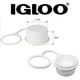 thumbnail image 2 of Tapones de desagüe para enfriadores Igloo 20049, blancos, pequeños, con correa, 2 of 7