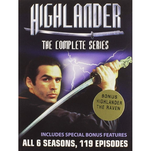 Highlander - The Complete Series Seasons 1-6 (DVD)