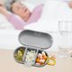 thumbnail image 2 of Xihbxyly Minicaja Organizadora, Versátil Soporte para Palillos de Dientes E Hilo Dental, Elegante Estuche para Guardar Tapones para Los Oídos, Diseño Compacto para Refrigerios y Cereales, Ideal para, 2 of 7