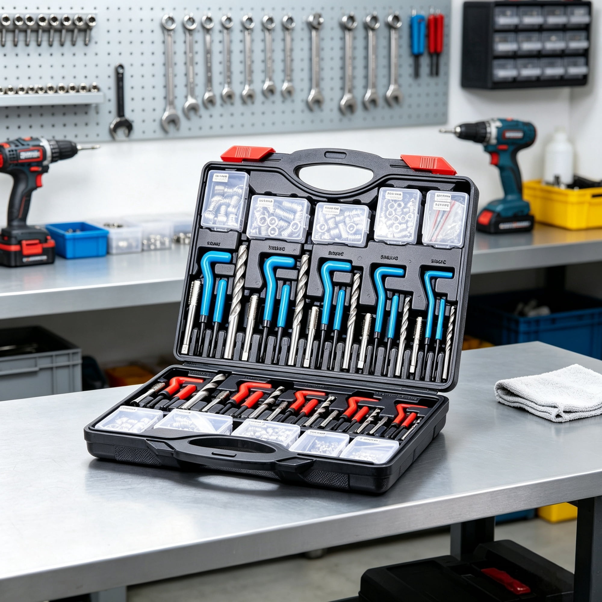 338-Piece Helicoil Thread Repair Kit