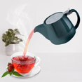 thumbnail image 4 of Porcelain Teapot with SLS Lid and Removable Infuser, 550 ml/18.6 oz Ceramic Stump Teapot for Flowering & Loose Leaf Tea, 4 of 4