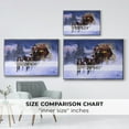 thumbnail image 5 of Nick's Express - Framed Gallery Wrapped Holiday Canvas - 25 x 37 - Silver Frame, 5 of 9