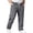 Gray, variant on Y-Sunset Mens Big and Tall Elastic Waist Jeans with Pockets and Drawstring
