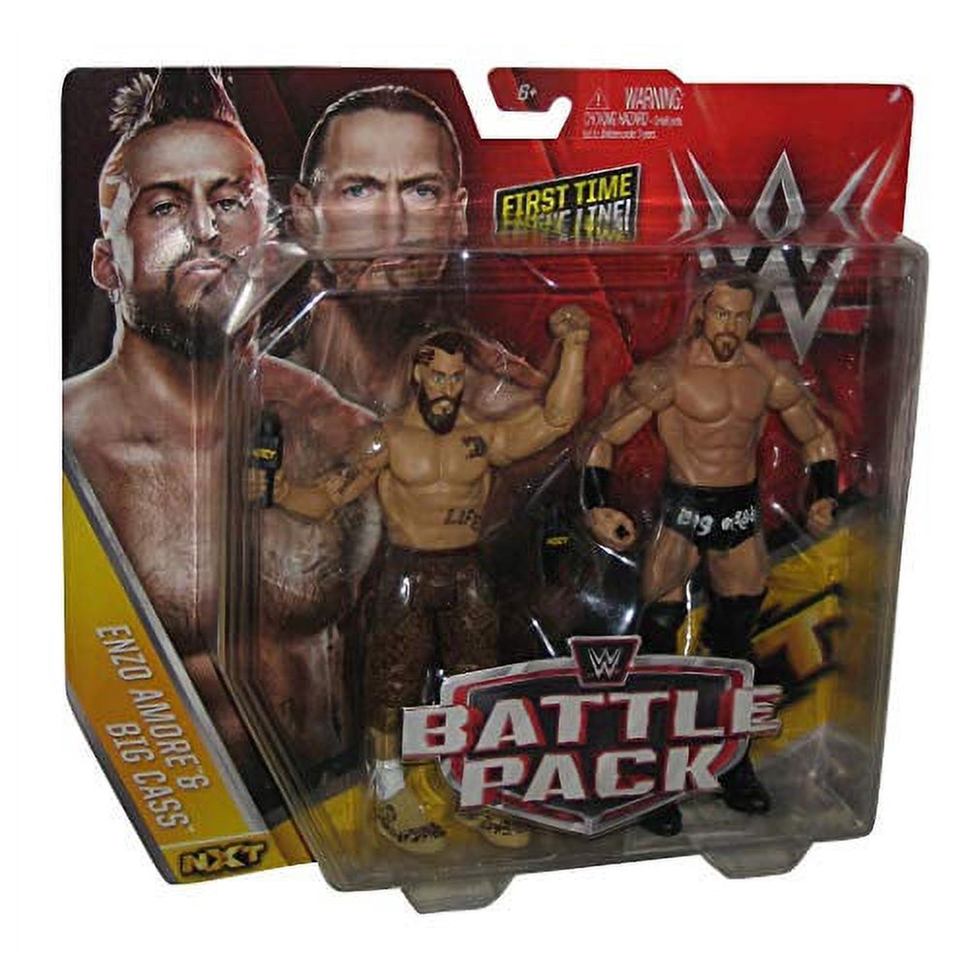 WWE Wrestling Series 40 Enzo Amore & Big Cass Action Figure 2-Pack