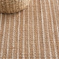 thumbnail image 6 of SAFAVIEH Natural Fiber Wilmer Striped Area Rug, Natural/Ivory, 8' x 10', 6 of 8