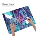 thumbnail image 3 of Zufioo Monster High Pattern 500-Piece Wooden Puzzle, Children's Intellectual Puzzle Handmade Artwork, 3 of 7