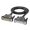 3m, variant on Whaledi 25Pin D-SUB DB25 Serial Data Wire Male Female Connectors Cord Line 50cm-10m