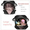 thumbnail image 4 of Leather Backpack Purse Satchel School Bags Casual Travel Daypacks for Womens, 4 of 9