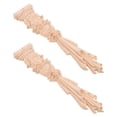 thumbnail image 3 of 2Pcs European Style Wooden Decals Exquisite Wood Decals Retro Home Ornaments, 3 of 8