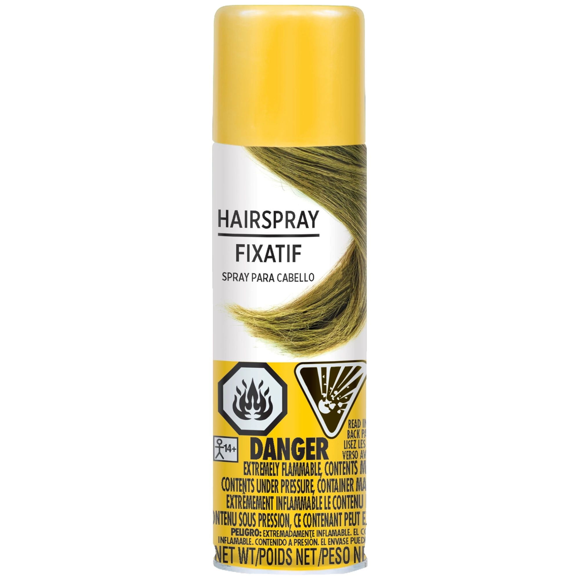 3 oz. Yellow Hair Spray,Pack of 3