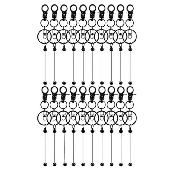 Beadable Keychains Bars-DIY Blank Beadable Keychains- Keychain Bars