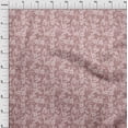 thumbnail image 4 of oneOone Velvet Pink Fabric Asian Floral Craft Projects Decor Fabric Printed By The Yard 58 Inch Wide, 4 of 4
