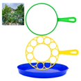thumbnail image 1 of Bubble Wands Set, Kids Outdoor Giant Bubbles Wand Large Bubbles Maker Toys for Boys Girls with Tray Bubble Sticks, 1 of 4