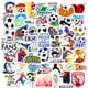 thumbnail image 2 of Paquete de pegatinas Waterp para la Copa Mundial de Fútbol, Anime, 50 unidades, 2 of 3