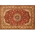 thumbnail image 1 of Ahgly Company Indoor Rectangle Medallion Orange Traditional Area Rugs, 8' x 10', 1 of 1