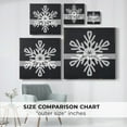 thumbnail image 5 of Chalkboard Snowflake III- Gallery Wrapped Canvas, 5 of 9