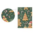 thumbnail image 5 of Yayeee Garden Flag 28" x 40" Double Sided Outdoor Yard Lawn Holiday Decorations, Beige Christmas Gingerbread, 5 of 6