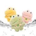 thumbnail image 4 of NIBOLOG Cartoon Crocodile Plush Toy Cute Soft Fluffy Stuffed Animal Plushie Kids Comfort Doll, 4 of 8