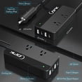 thumbnail image 2 of Inversor de corriente para auto BMK 200W 110V con 2 tomas de CA y 4 puertos USB, 2 of 7