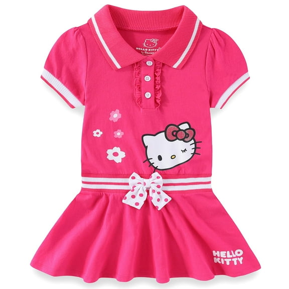 Hello Kitty Sanrio Tennis Dress (Girls), Sizes 2T-8
