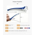 thumbnail image 2 of 12 professional hair clips, non folded duckbill hair clips, suitable for cutting, styling, and female styling, 2 of 4