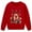 Christmas reindeer, variant on Aideaone Girls Boys Christmas Sweatshirts Unisex Funny Xmas Print Pullover Inner Fleece Long Sleeve Top Shirt 5-12 Years