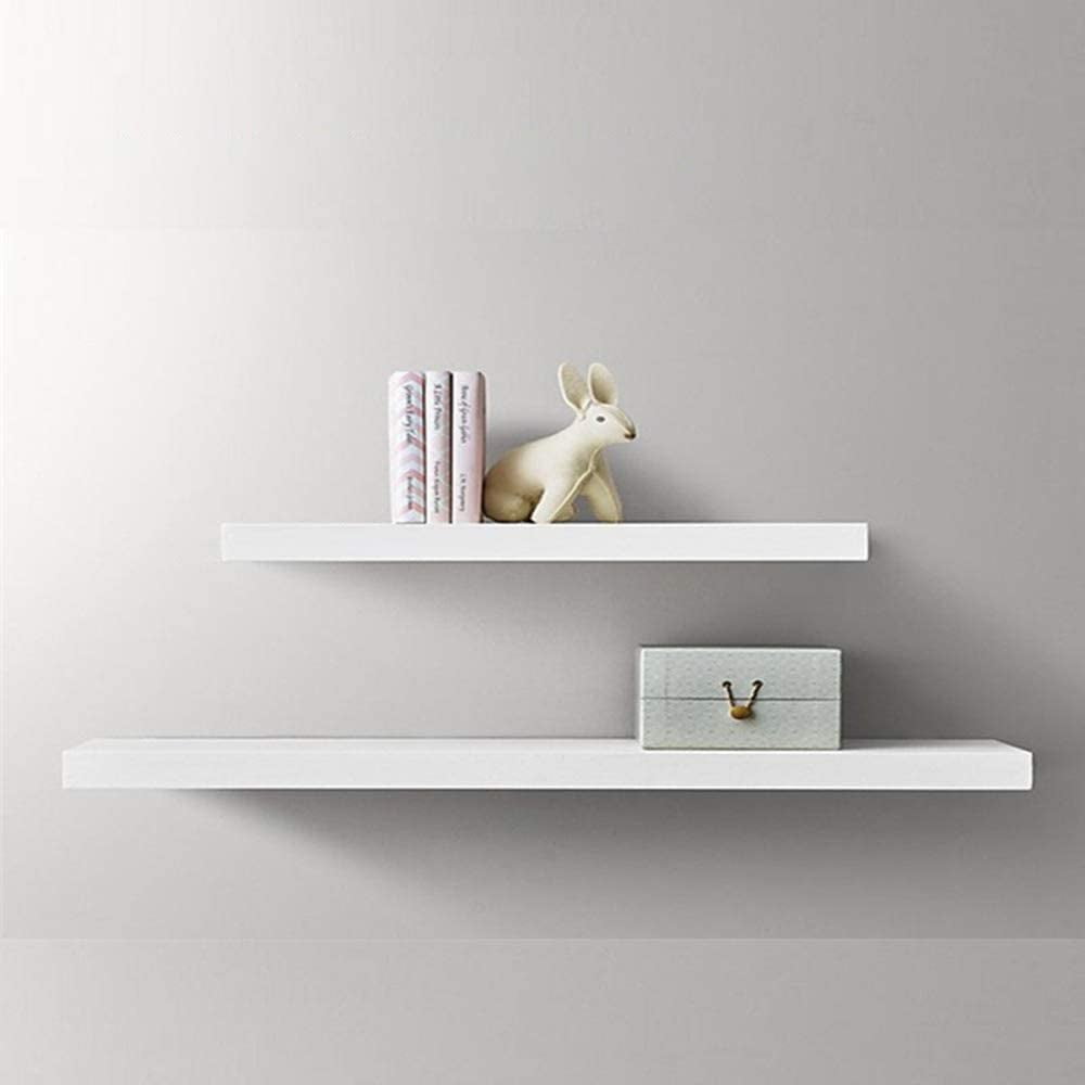 Home, Furniture & DIY Furniture 50cm White Black Wood Wall Floating