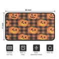 thumbnail image 5 of Horror Pumpkin Ghost Non Slip Welcome Mats 30x17 Inch Happy Halloween Nonskid Welcome Mat Layered Door Mats for Entryway Porch Entryway Home, 5 of 7