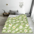 thumbnail image 5 of Sikiie Daisies Flowers Ultra-Soft Micro flannel Blanket Luxury All Seasons Warm Blanket for Bedding Sofa and Travel (4 sizes)-80"x60", 5 of 7