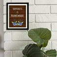 thumbnail image 5 of Designs ByLITA Happiness Is Homemade, 5 x 7 Black Wall Print (Framed) | Home Decor, 5 of 7