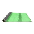 thumbnail image 2 of Ahgly Company Indoor Square Solid Emerald Green Modern Area Rugs, 4' Square, 2 of 4