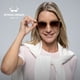 thumbnail image 4 of Lucyd Lyte (Versión 2024) Gafas inteligentes para mujer Gafas inteligentes Bluetooth con lentes polarizadas UV400, parlantes abiertos y micrófono Millennia (estándar), 4 of 5