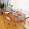 thumbnail image 2 of Yayeee Table Runner 90 inches Long Home Kitchen Dinning Party Decoration, Cityscape Painting, 2 of 7