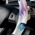 thumbnail image 5 of Peace Dove 14.5 Inch Printing PVC Leather Auto Accessories Steering Wheel Cover for Car Wheel Covers, 5 of 6