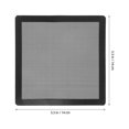thumbnail image 2 of unbranded 10Ud Malla Anti Polvo Para Ventilador De Computadora Con PVC Negro Y Eficiencia, 2 of 6