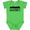 thumbnail image 3 of Inktastic San Antonio Texas City Skyline Boys or Girls Baby Bodysuit, 3 of 5